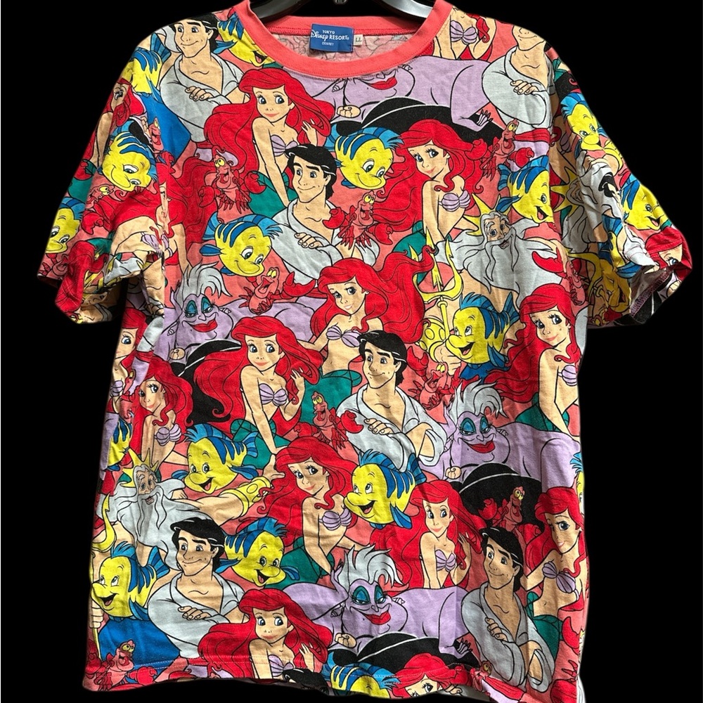 Tokyo Disney Little Mermaid  Shirt - Multicolor size LL